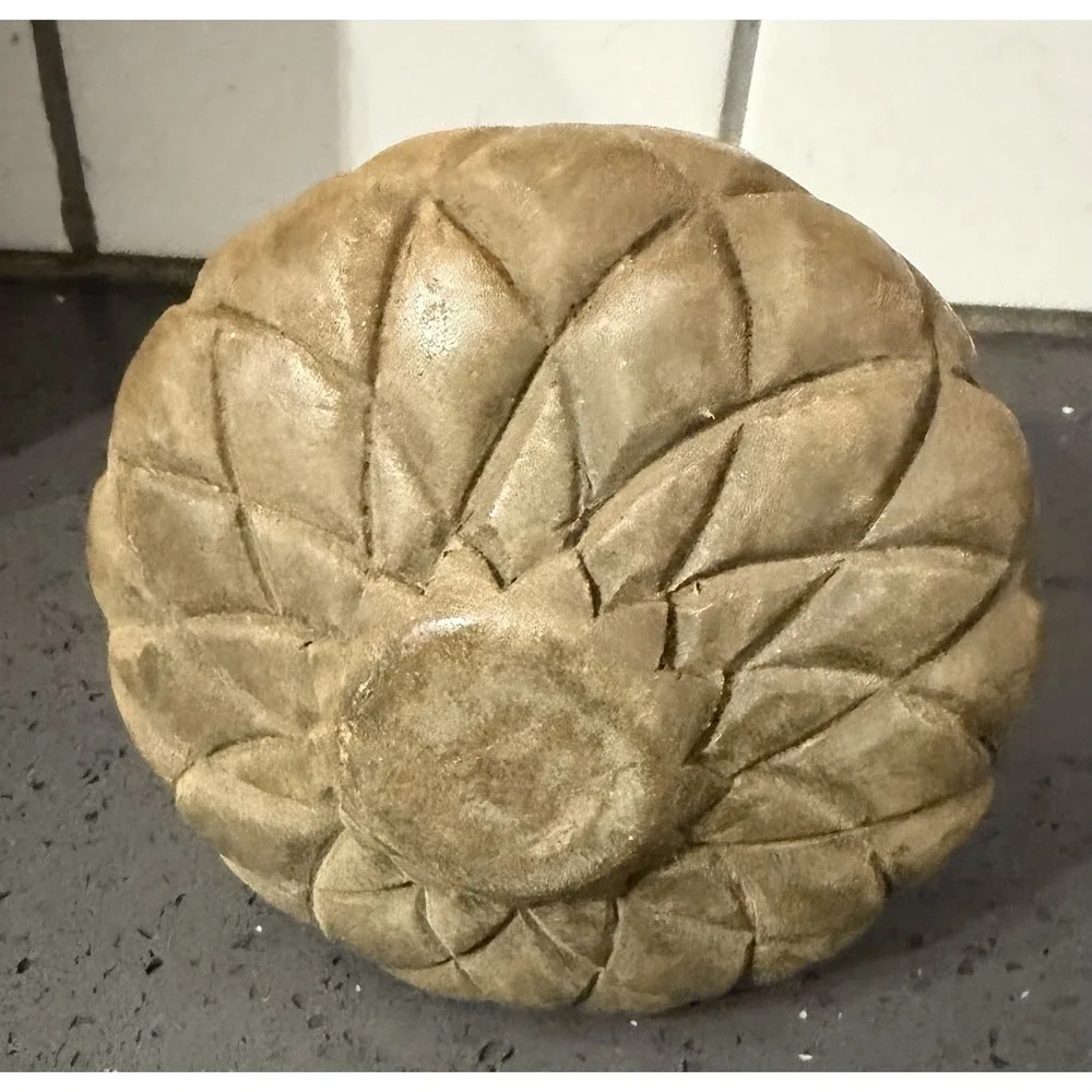 Wooden Wood Acorn Fall Figure Decor Large